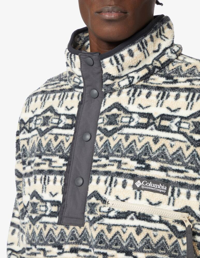 rinascente Columbia Patterned pile with buttons - Grey