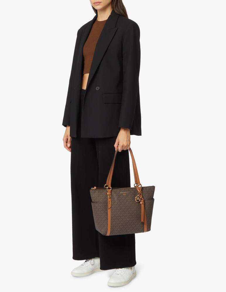 rinascente Michael Michael Kors Borsa tote Sullivan media con zip superiore e logo