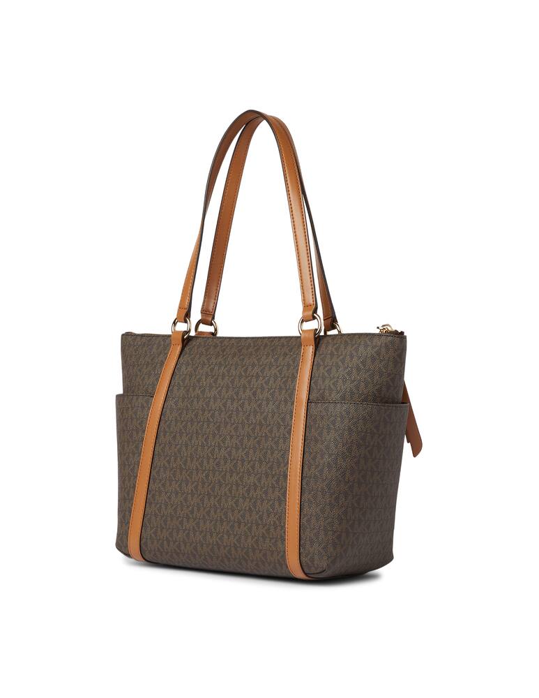 rinascente Michael Michael Kors Borsa tote Sullivan media con zip superiore e logo