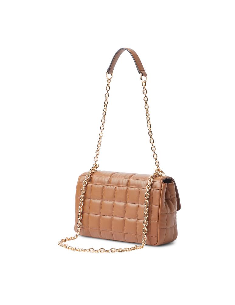 rinascente Michael Michael Kors Borsa a spalla SoHo grande in pelle trapuntata - marrone