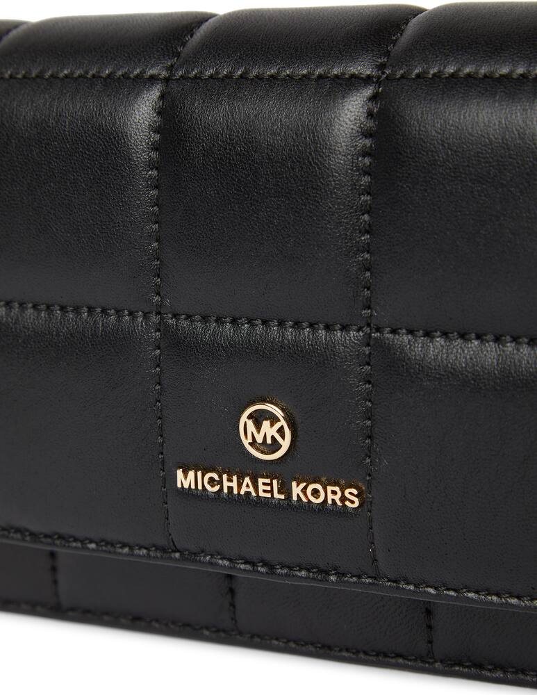 rinascente Michael Michael Kors Quilted leather crossbody bag - black