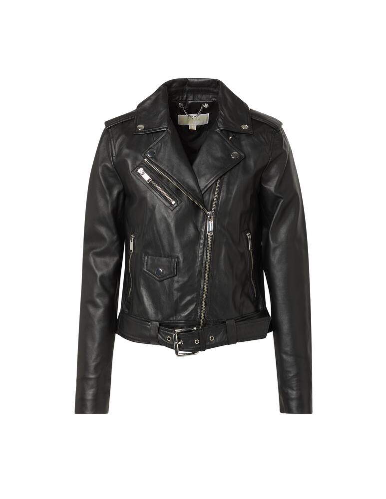 rinascente Michael Michael Kors Leather biker jacket