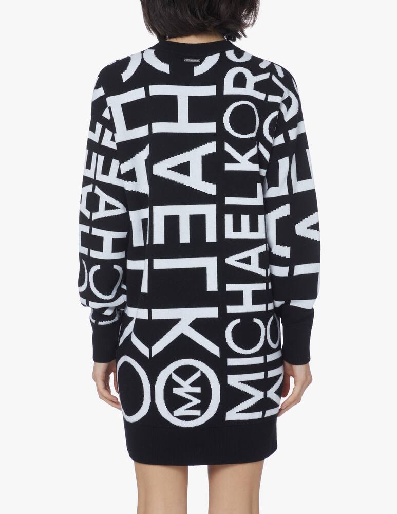 rinascente Michael Michael Kors Vestito corto a manica lunga - nero