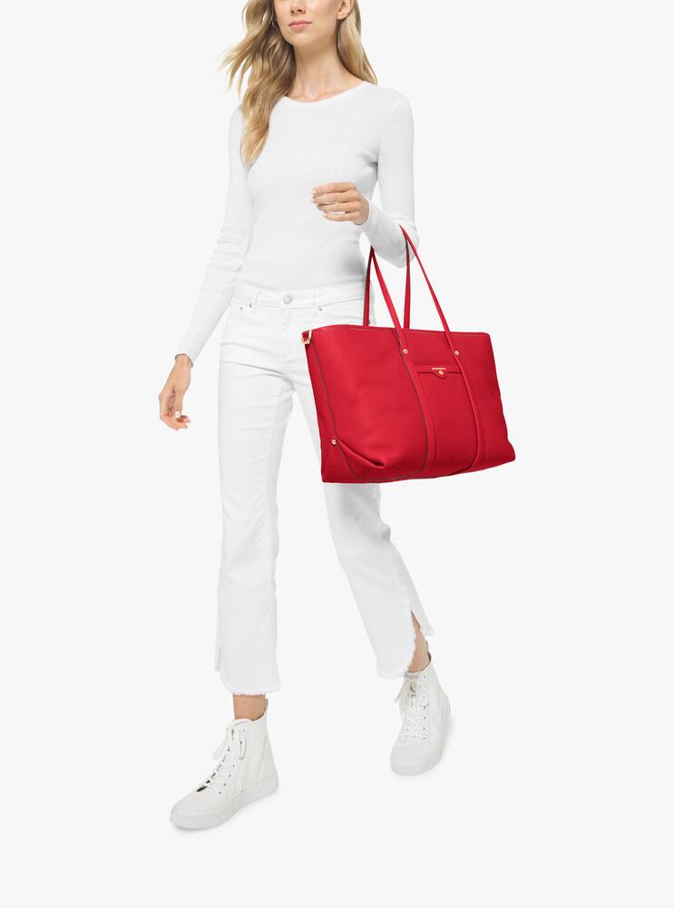 rinascente Michael Michael Kors Borsa tote Beck in pelle martellata