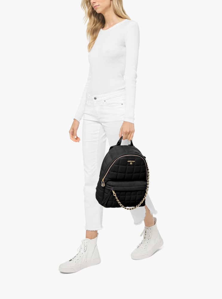 rinascente Michael Michael Kors Slater medium backpack in quilted leather