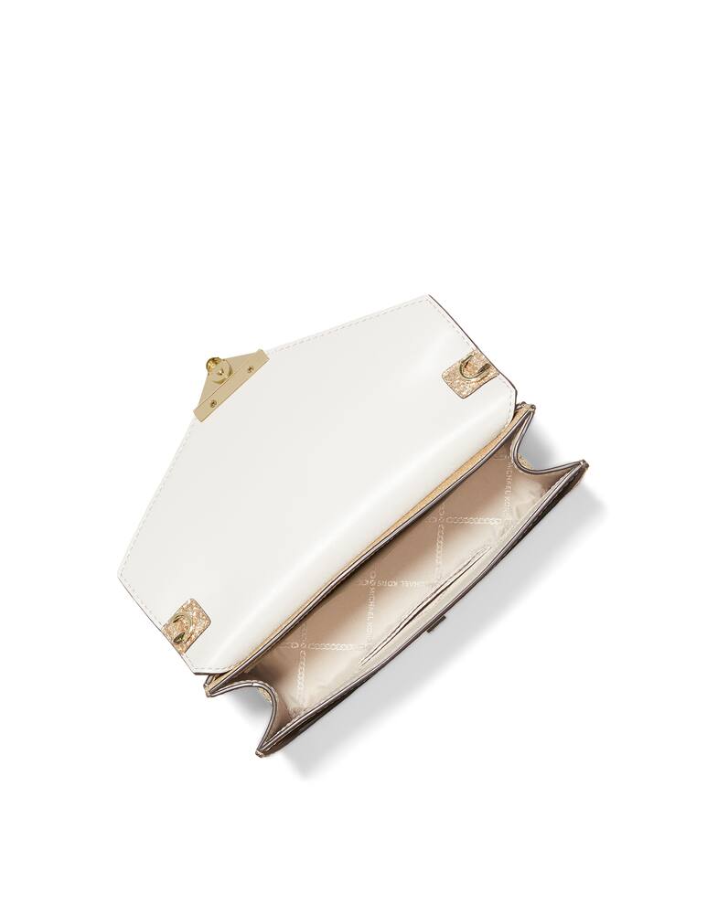 rinascente Michael Michael Kors Grace medium clutch with glitter