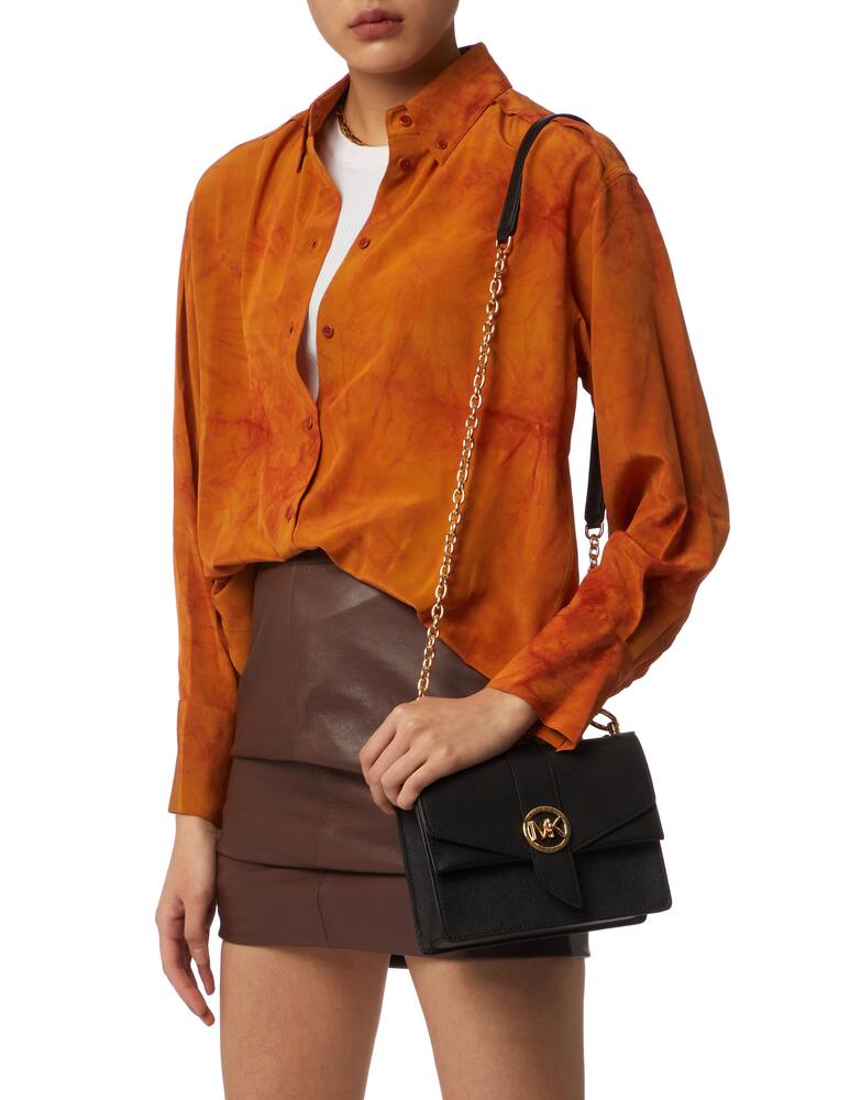 rinascente Michael Michael Kors Borsa a tracolla Greenwich piccola in pelle