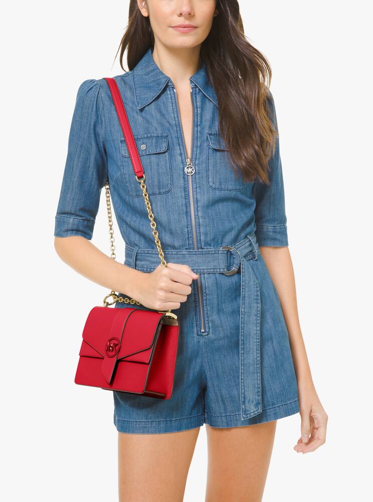 rinascente Michael Michael Kors Borsa a tracolla Greenwich in pelle Saffiano