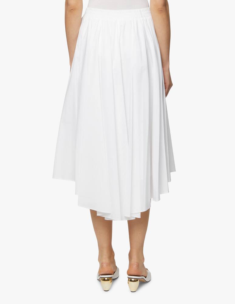 rinascente Michael Michael Kors Cotton pleated midi skirt