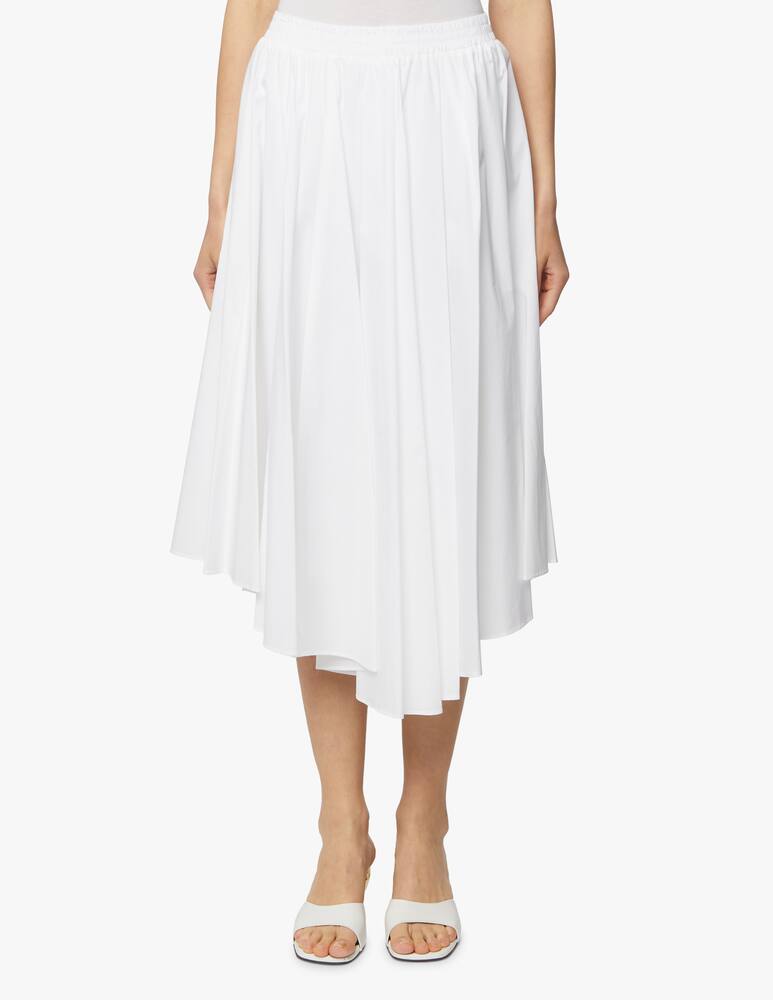 rinascente Michael Michael Kors Cotton pleated midi skirt