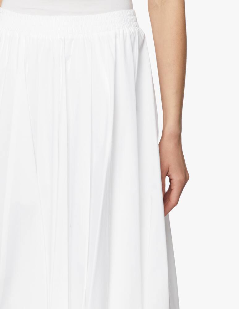 rinascente Michael Michael Kors Cotton pleated midi skirt