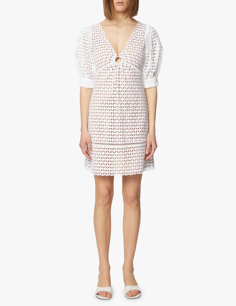 rinascente Michael Michael Kors Vestito mini in cotone con occhieli