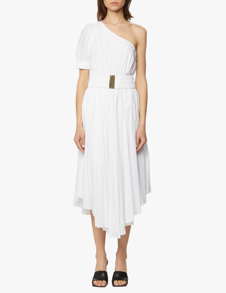 rinascente Michael Michael Kors Vestito midi asimmetrico in misto cotone