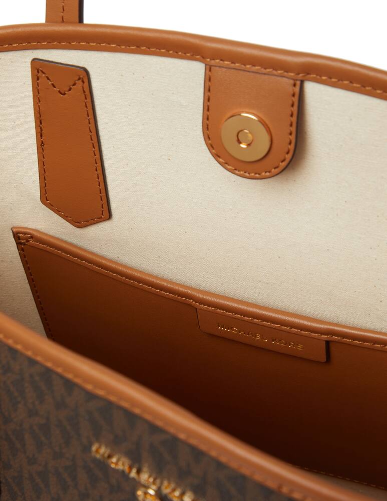 Michael Michael Kors Borsa a mano grande con logo Jane - immagine 4