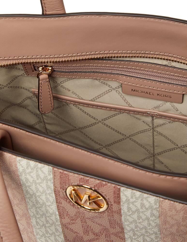 rinascente Michael Michael Kors Borsa tote grande in pelle martellata Carmen