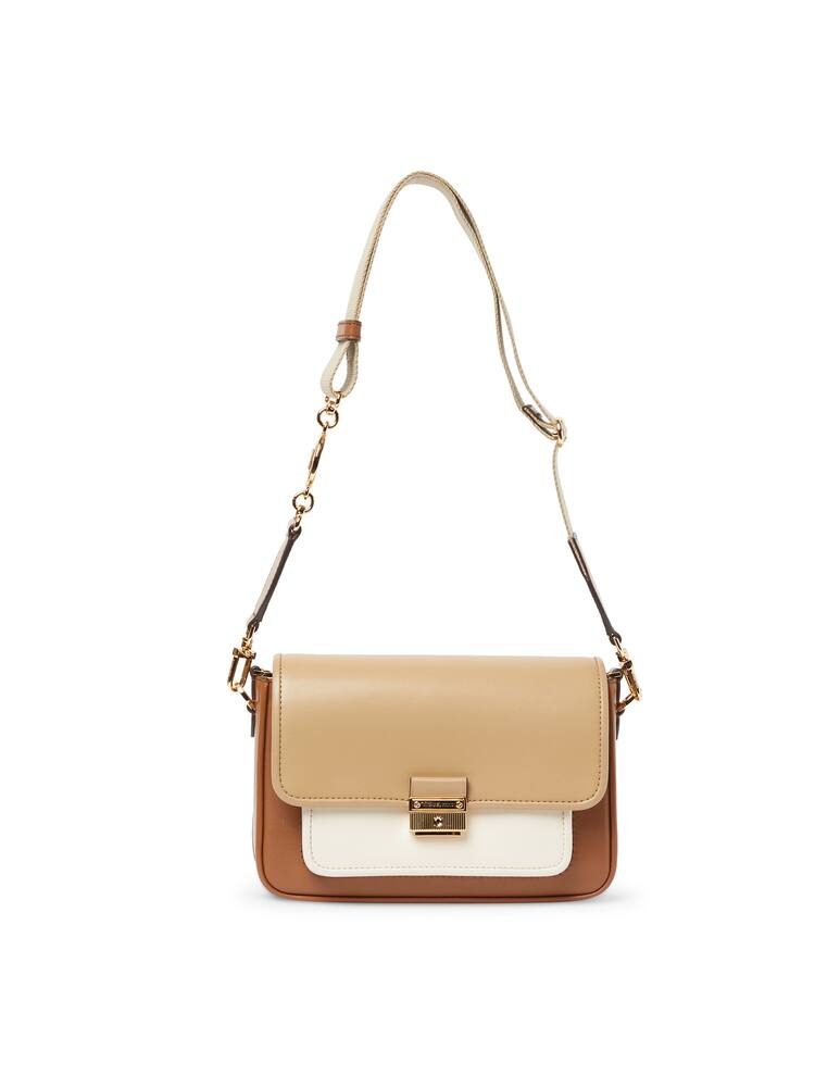 rinascente Michael Michael Kors Bradshaw  medium leather messenger bag 