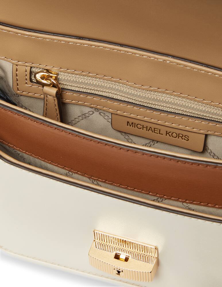 rinascente Michael Michael Kors Bradshaw  medium leather messenger bag 