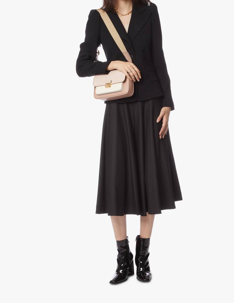 rinascente Michael Michael Kors Bradshaw medium leather messenger bag with logo