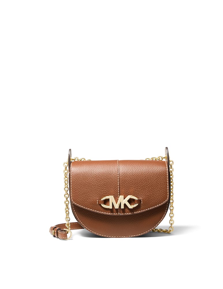 rinascente Michael Michael Kors Borsa a tracolla saddle piccola in pelle martellata Izzy