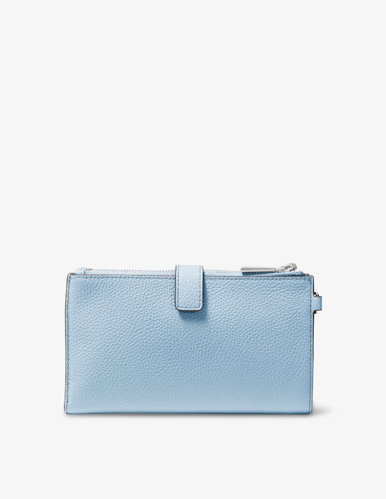 rinascente Michael Michael Kors Jet Set double zip wristlet wallet - Light blue