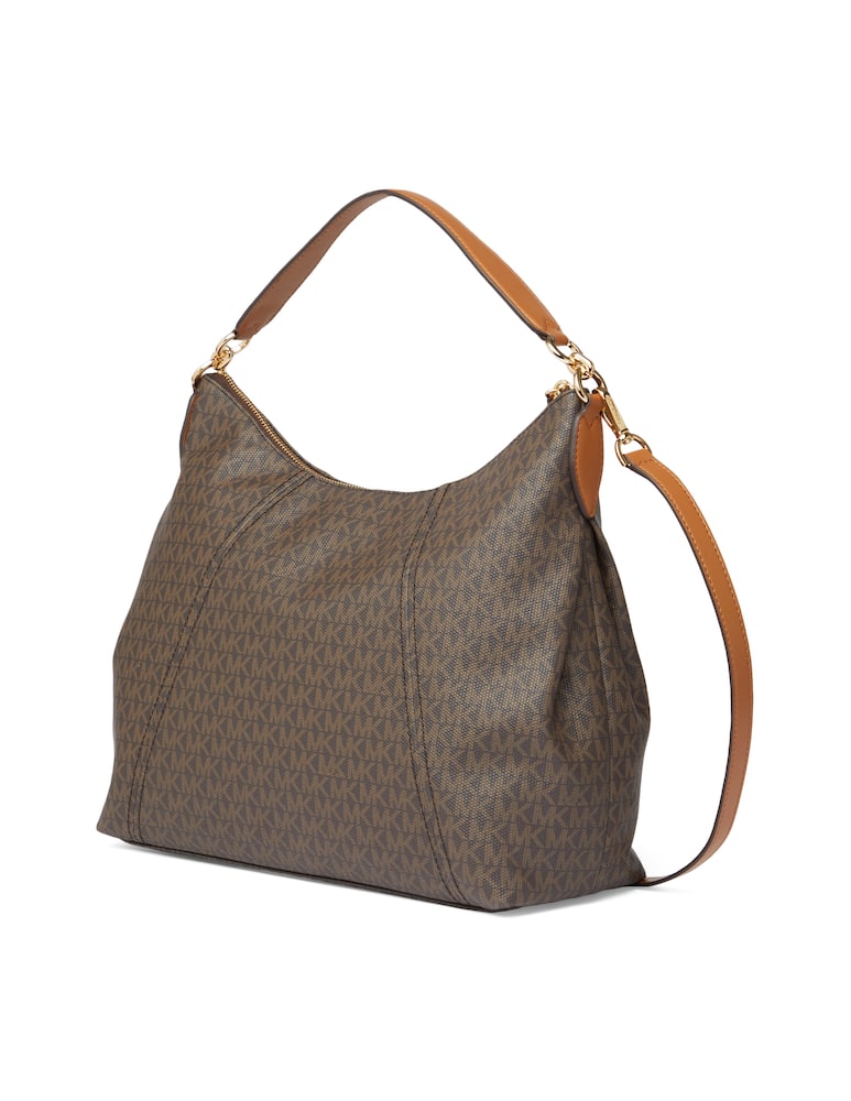 rinascente Michael Michael Kors Borsa a spalla L Sienna - marrone