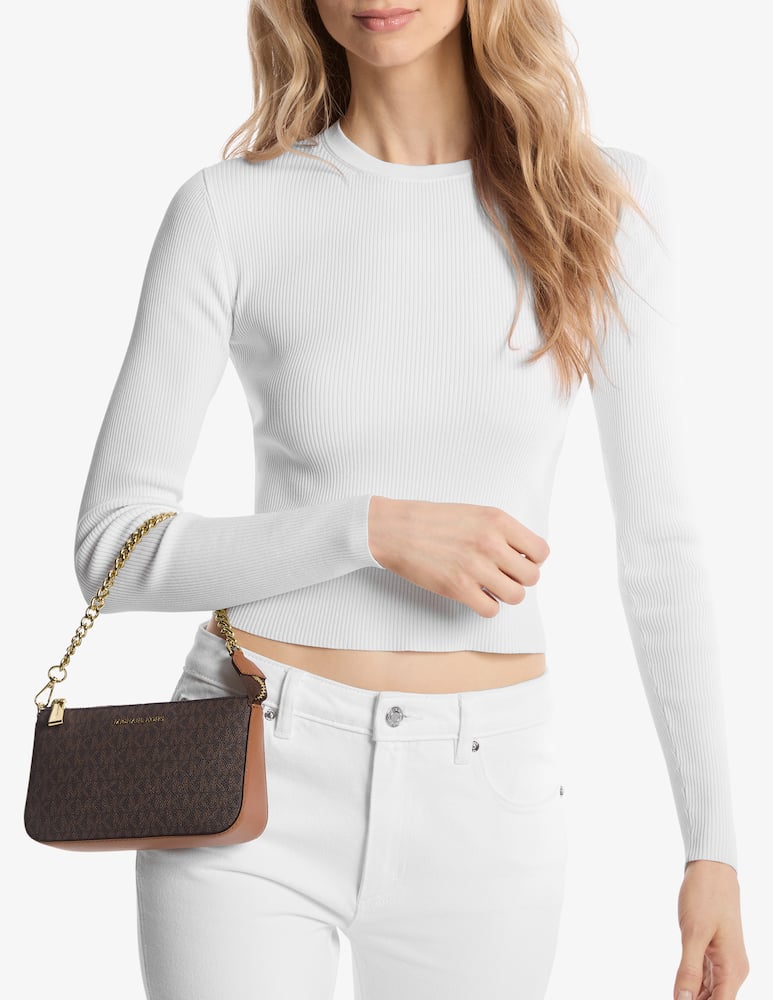 rinascente Michael Michael Kors Jet Set M pouchette with chain