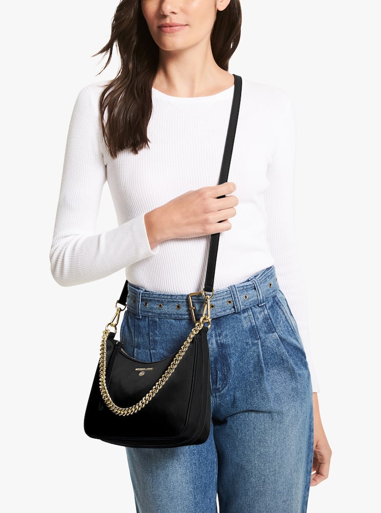 rinascente Michael Michael Kors Borsa a tracolla Jet Set media in gabardine di nylon
