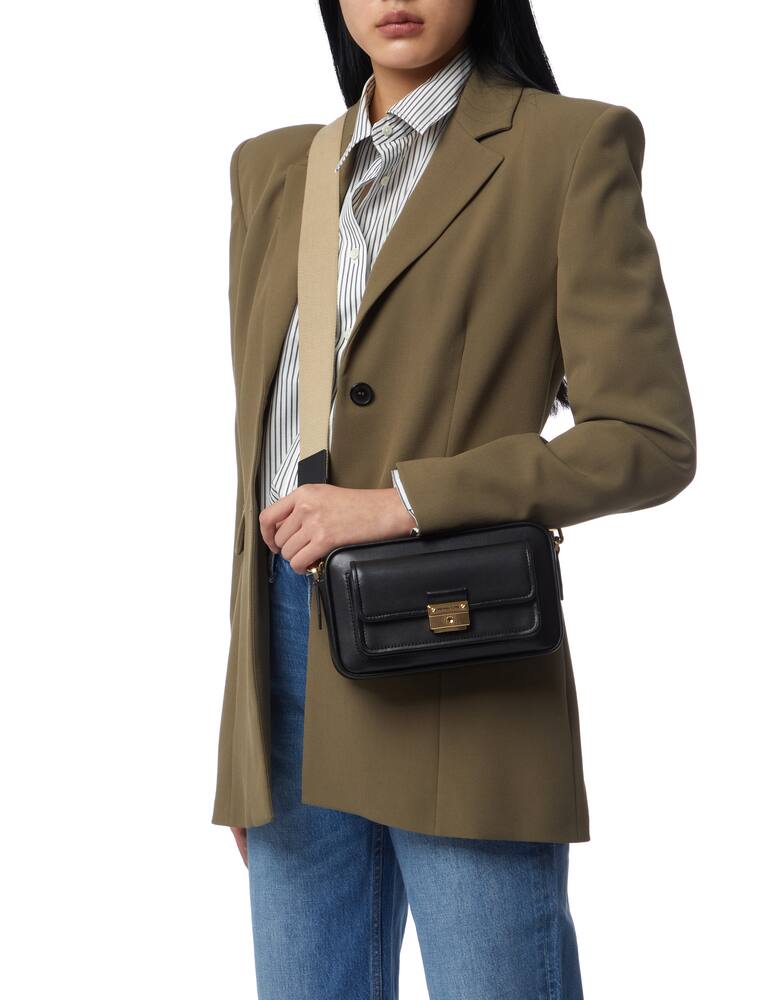 rinascente Michael Michael Kors Borsa per fotocamera Bradshaw media in pelle - nero