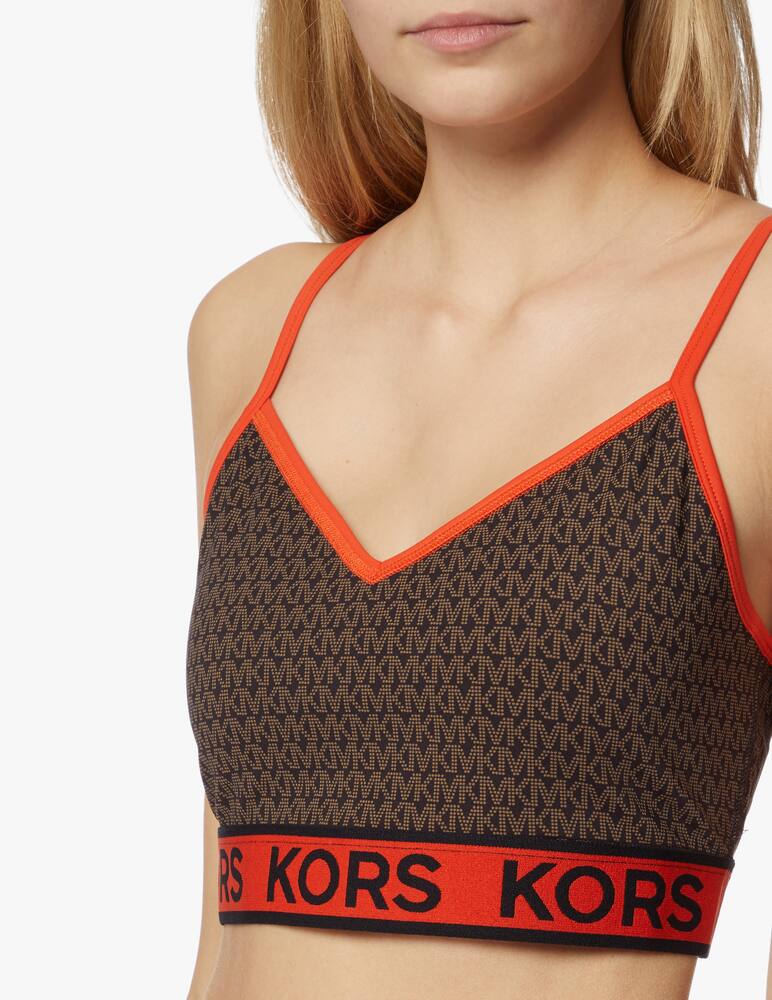 rinascente Michael Michael Kors Mini dot bra logo top
