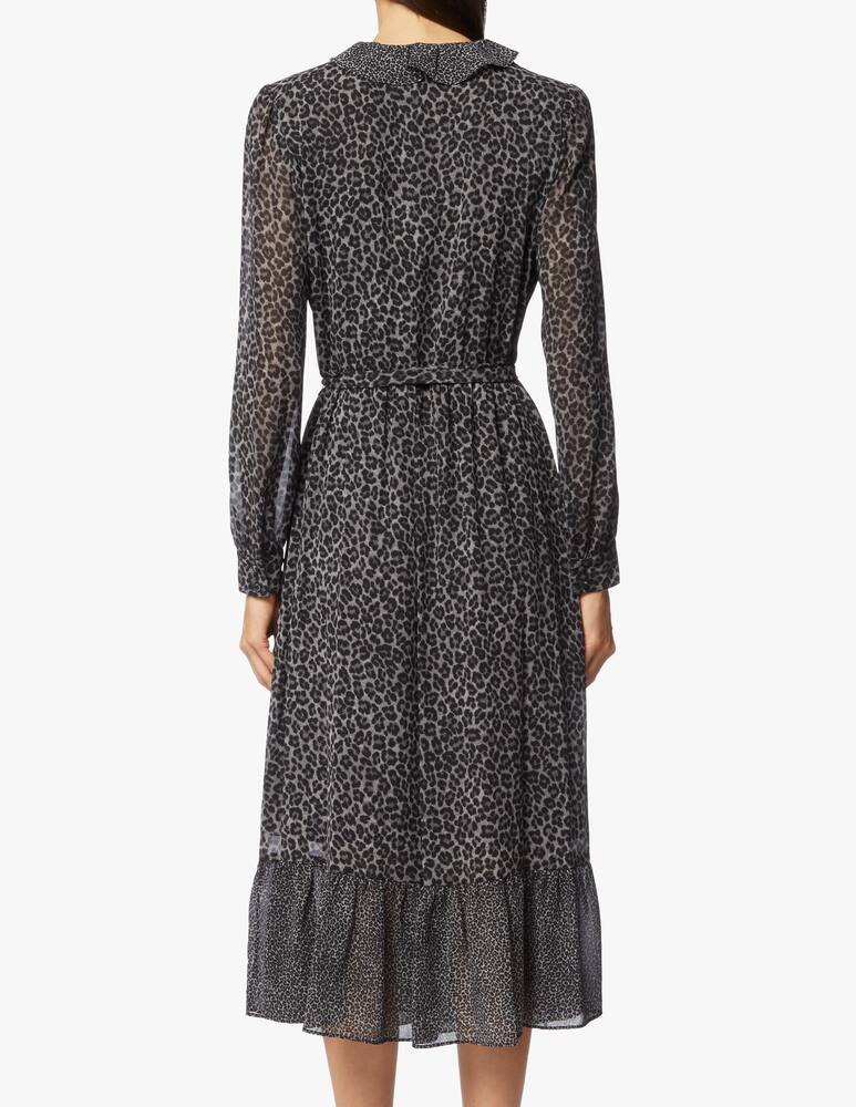 rinascente Michael Michael Kors Cheetah wrap midi dress