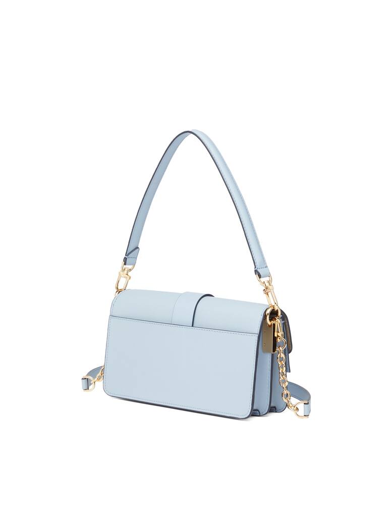 rinascente Michael Michael Kors Greenwich medium leather shoulder bag - light blue