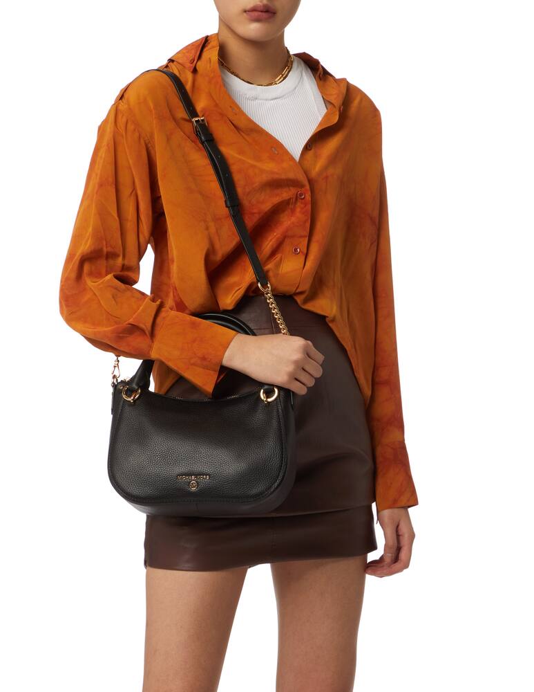 rinascente Michael Michael Kors Samira pebbled tote bag - black