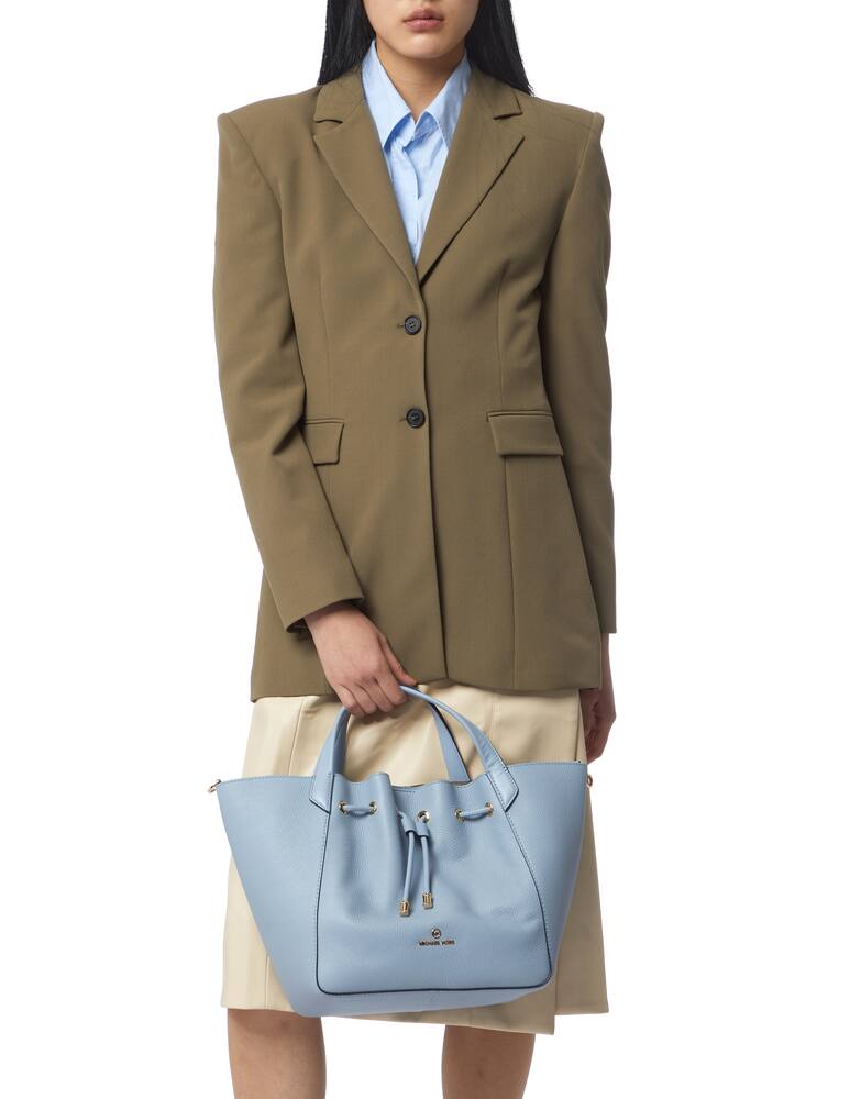 rinascente Michael Michael Kors Borsa shopper Phoebe grande in pelle - azzurro