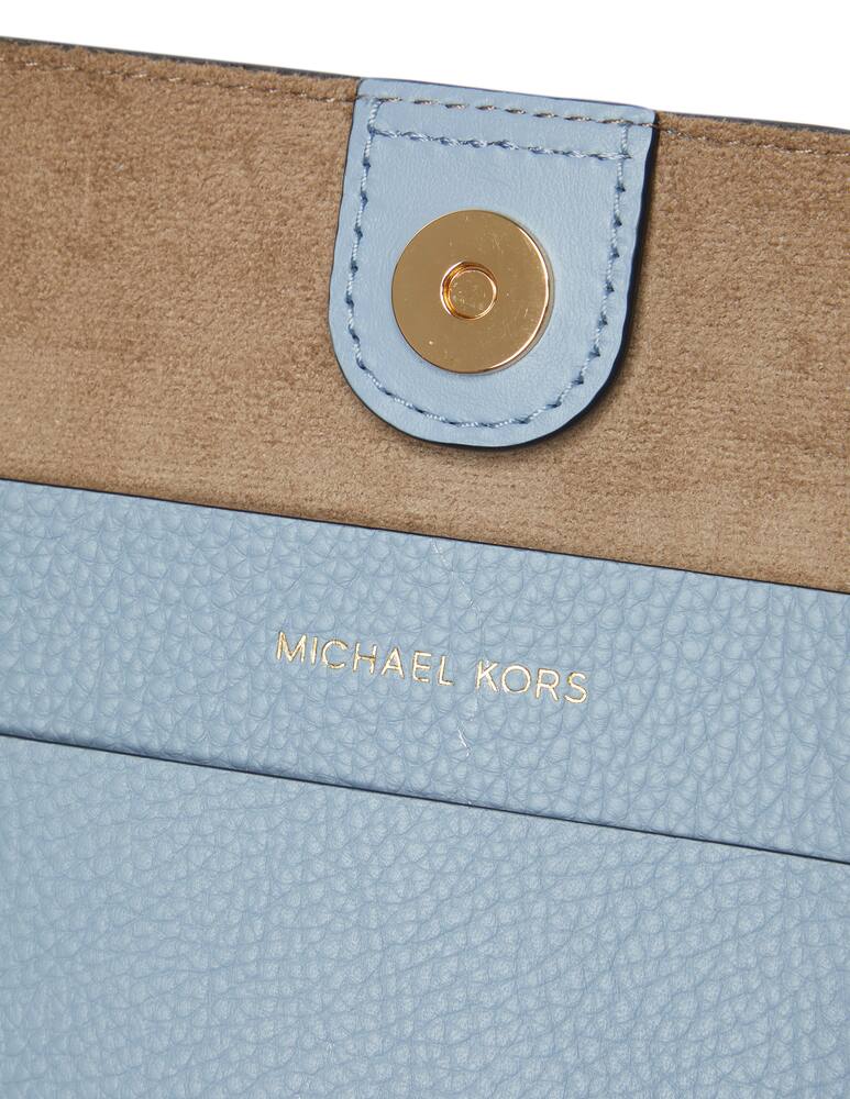 rinascente Michael Michael Kors Borsa shopper Phoebe grande in pelle - azzurro