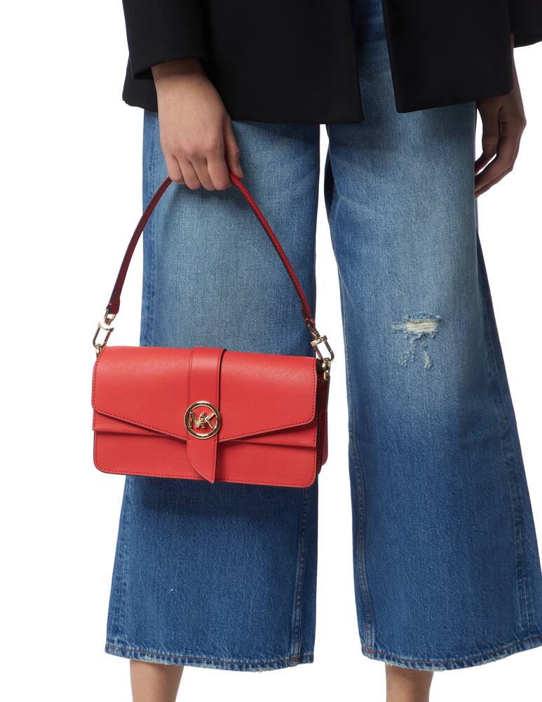 rinascente Michael Michael Kors Borsa a spalla M Greenwich - rosso