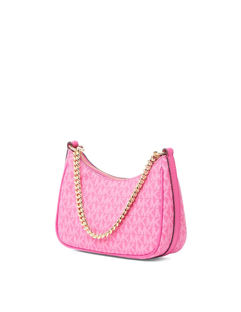 rinascente Michael Michael Kors Borsa a spalla Jet Set Charm piccola con logo - rosa