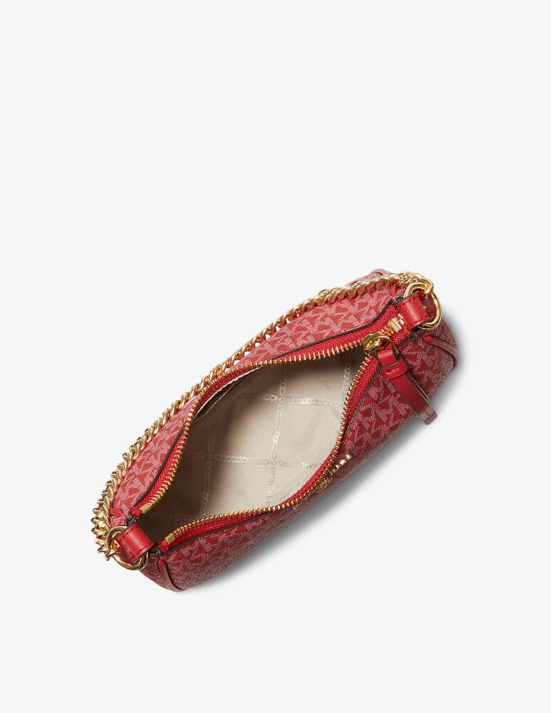 Michael Michael Kors Jet Set Charm S pouchette with chain - Red - picture 3