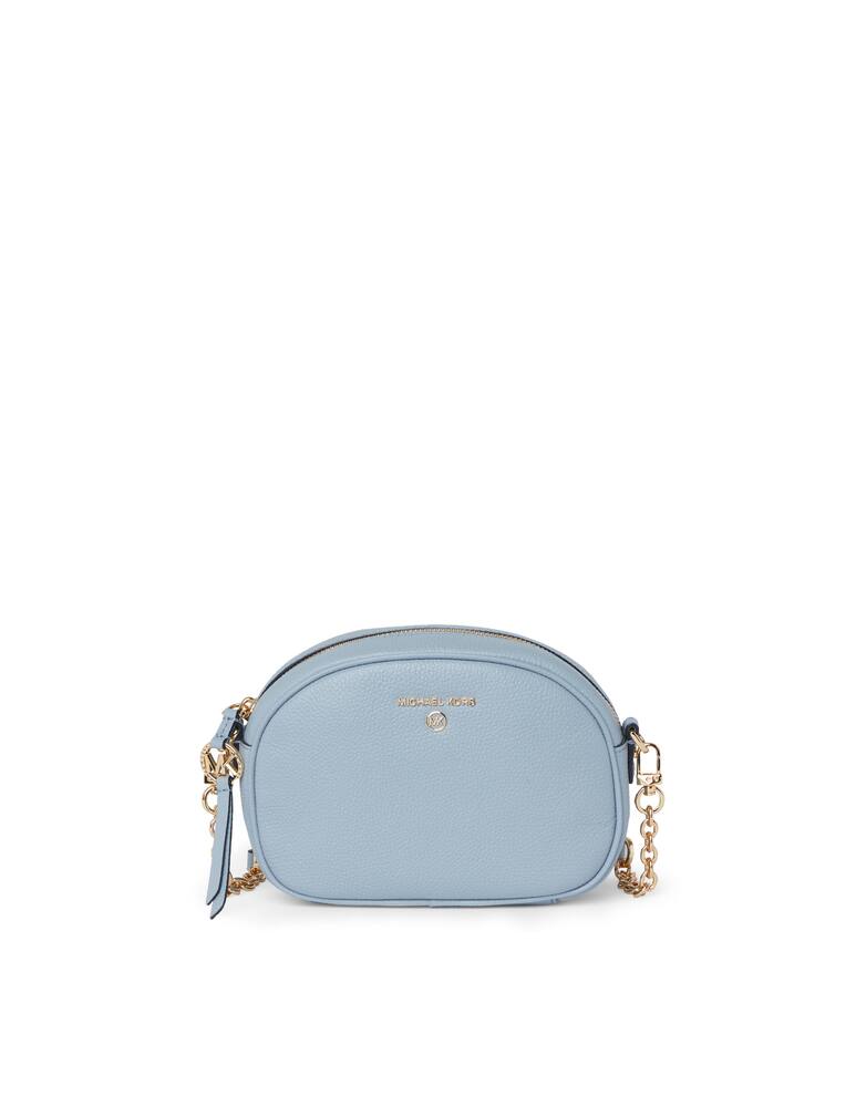 rinascente Michael Michael Kors Jet set leather crossbody bag convertible - light blue