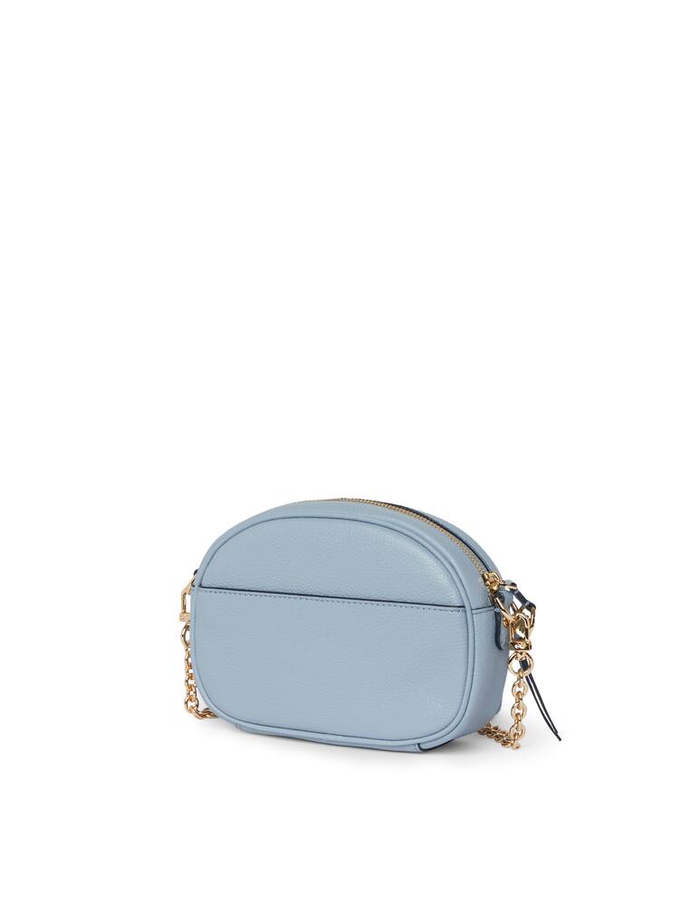 rinascente Michael Michael Kors Jet set leather crossbody bag convertible - light blue