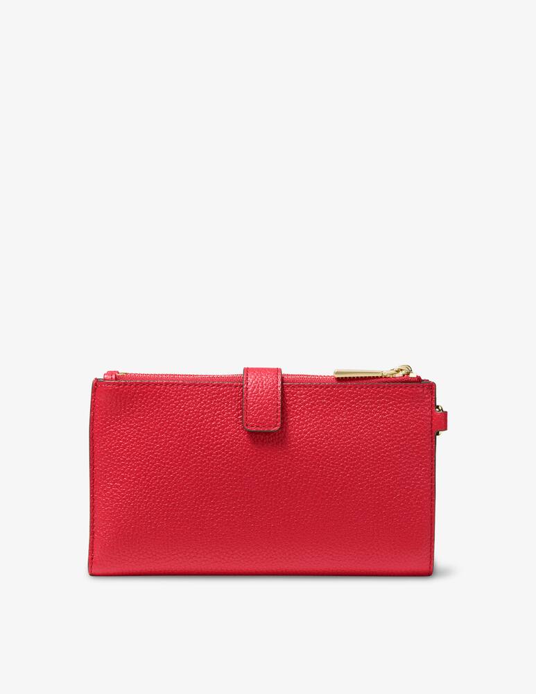 rinascente Michael Michael Kors Portafoglio double zip con pulsino Jet Set - Rosso