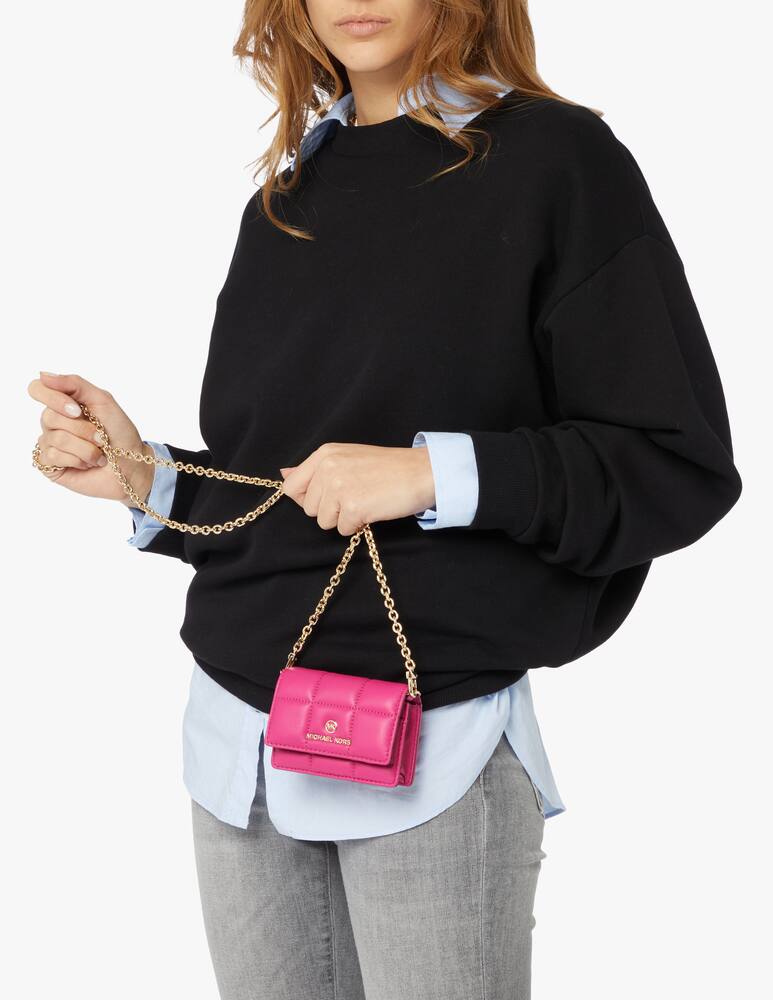 rinascente Michael Michael Kors Jet Set chain wallet - pink