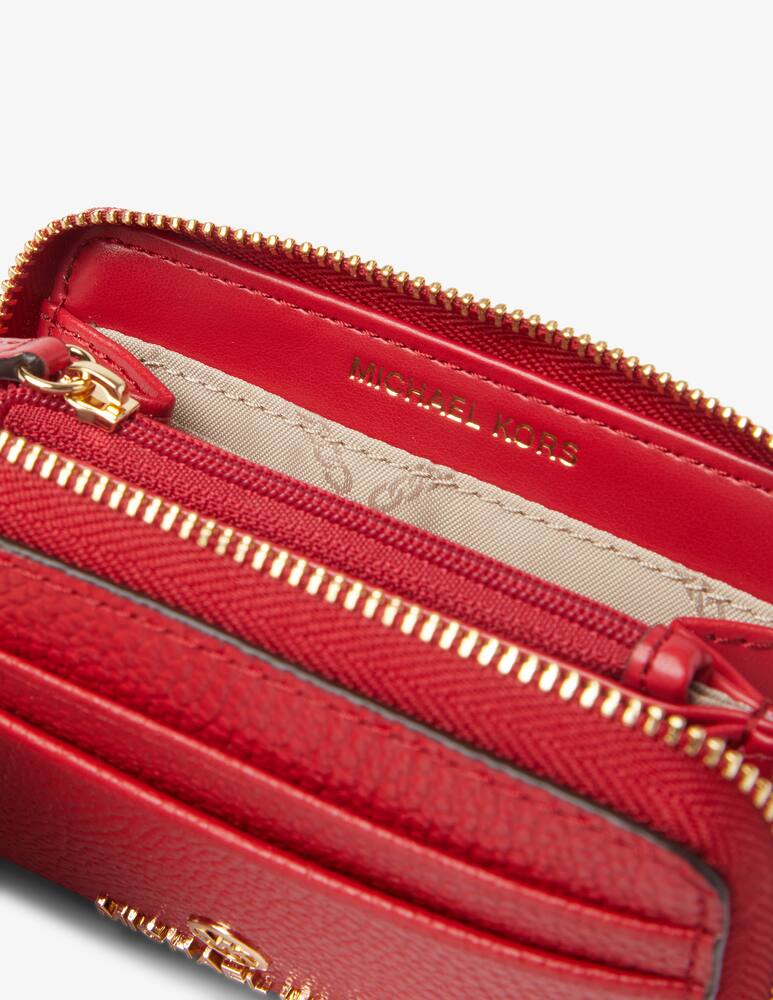 rinascente Michael Michael Kors Jet Set Charm S zip around coin card - Red