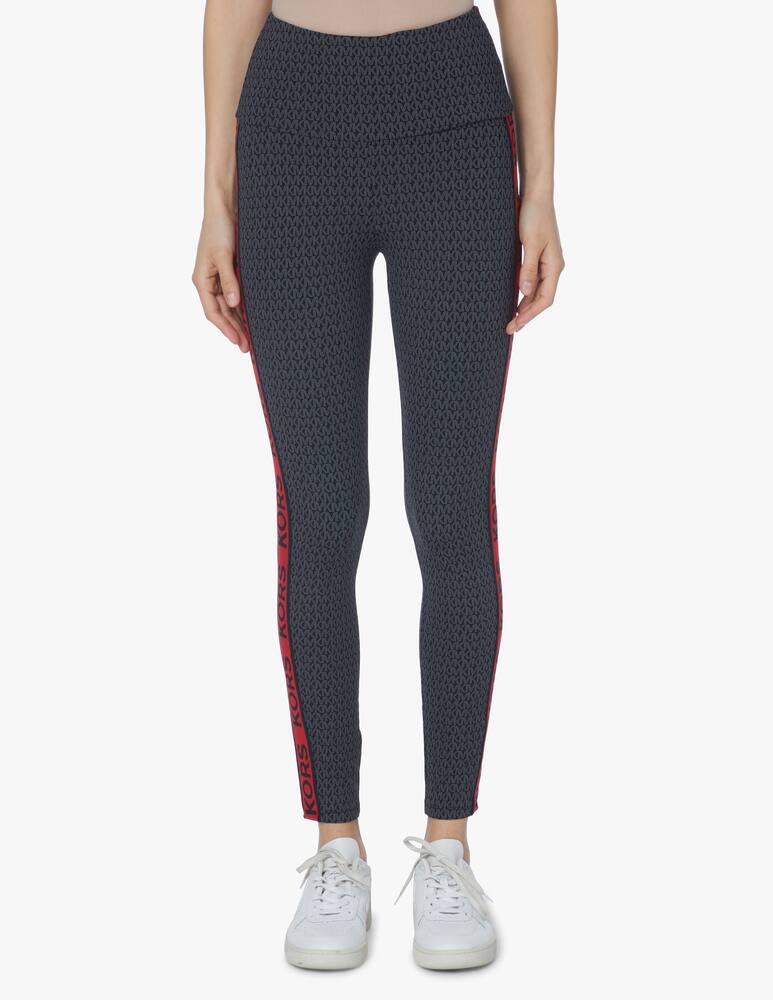 rinascente Michael Michael Kors Logo tape leggings - grey