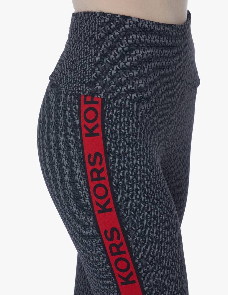 rinascente Michael Michael Kors Logo tape leggings - grey