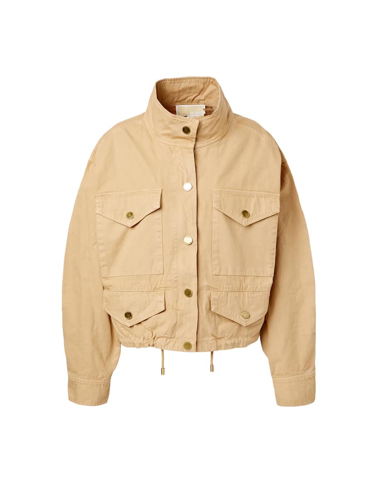 Michael Michael Kors Field jacket with pocjet - beige - picture 5 Michael Michael Kors Field jacket with pocjet - beige - picture 5
