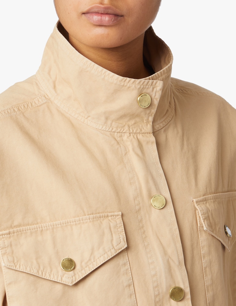 rinascente Michael Michael Kors Field jacket with pocjet - beige