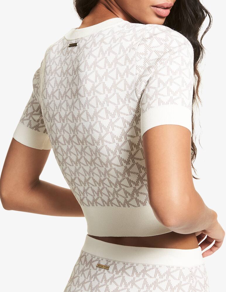 rinascente Michael Michael Kors Mega dot crewneck top