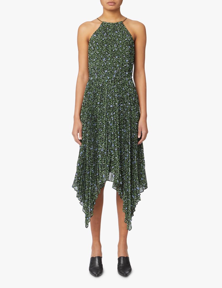 rinascente Michael Michael Kors Vestito midi con catena - nero