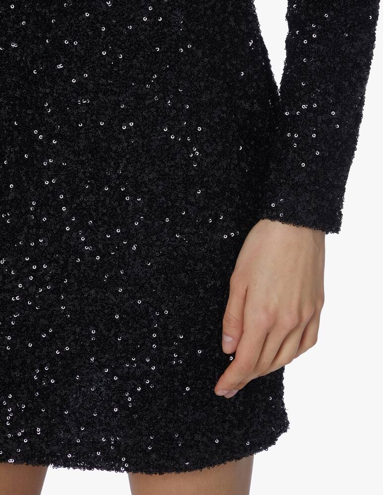 rinascente Michael Michael Kors Vestito corto con paillettes - nero