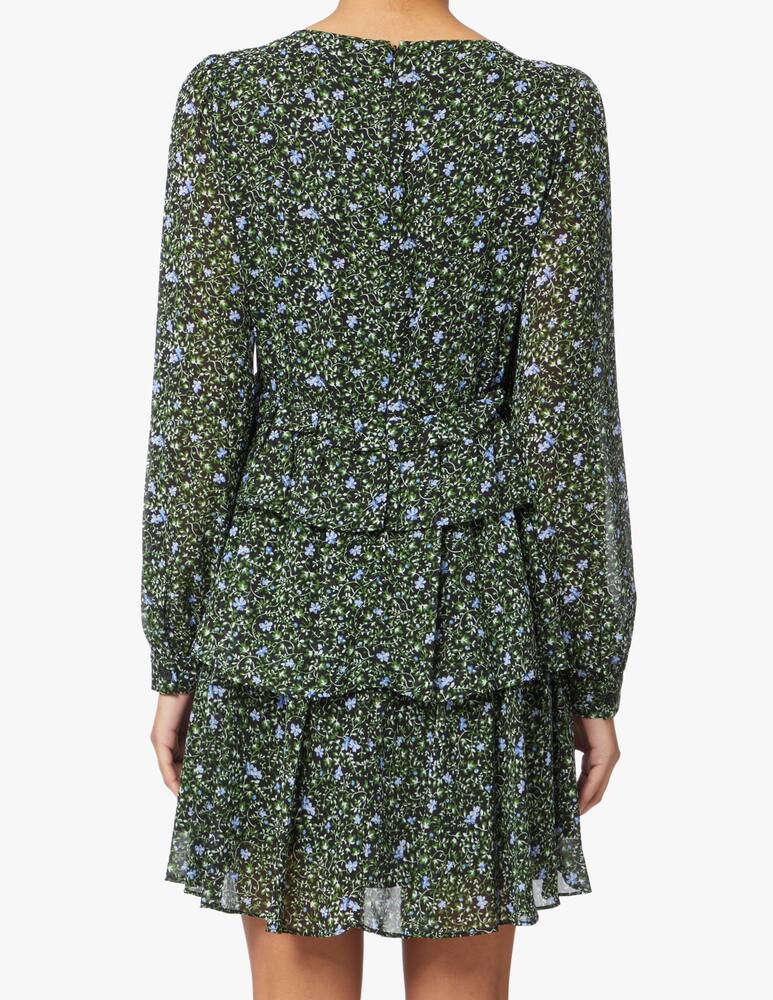 rinascente Michael Michael Kors Vestito corto a fiori - nero